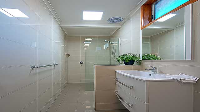 freFLO™ - Frameless Glass Shower Screen Panel - Walk In Shower - In Situ Tile Floor Shower Recess - Bathroom Ensuite - Belmont - Supplied & Installed by - geelongsplashbacks.com.au